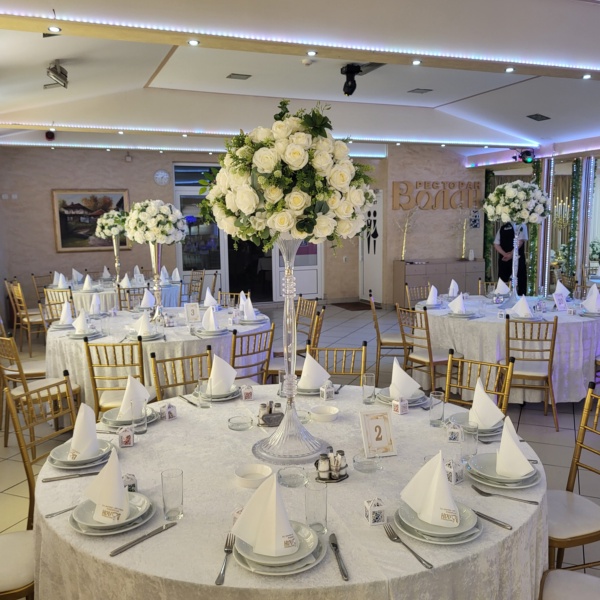 Dekoracija Stolovi za goste